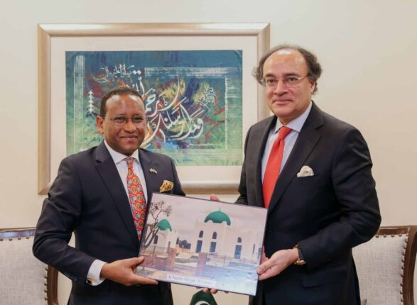 Ambassador Jemal Beker Discusses Financial Sector Collaboration with Finance Minister