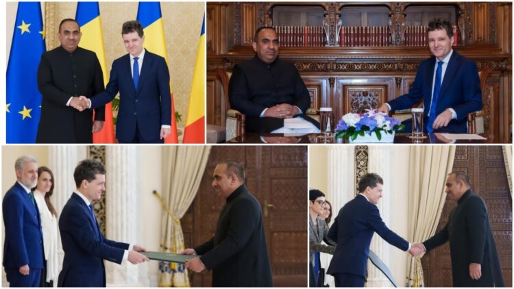 Pakistan’s new ambassador Ilyas Mahmood Nizami presents credentials to Romanian President in Bucharest