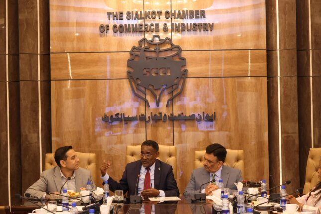 Ethiopian envoy invites Sialkot businesses to explore investment opportunities